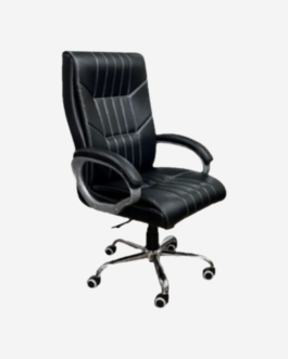 Cadbury Strip Black Executive Chair – Flat 20% Off